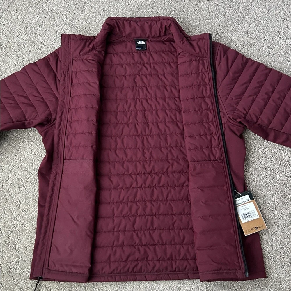 North Face Canyonlands Hybrid Puffer Jacket in Alpine Plum Men's Size XL NEW